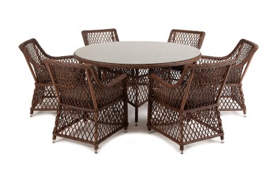 Ashley 4SIS ECL6T-7-SET-brown. Эспрессо- Ashley 4SIS.