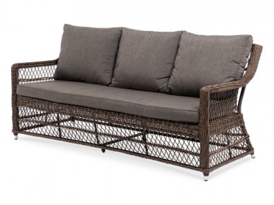 Ashley 4SIS YH-C3881W-brown. Гранд Латте диван 3-местный Ashley 4SIS.