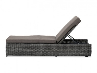 Ashley 4SIS YH-L1032W-1-graphite. Рим шезлонг с подушкой Ashley 4SIS.