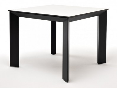 Ashley 4SIS RC013-90-90-B-black. Венето обеденный стол из HPL Ashley 4SIS.