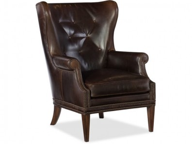 Ashley Hooker mhid CC513-089. Кресло Maya Wing коричневое Ashley Hooker.