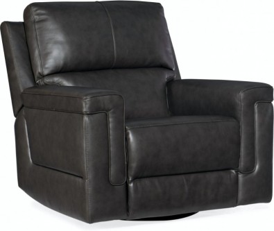 Ashley Hooker mhid SS806-PHSWGL-091. Кресло с реклайнером Gable Leather PWR Swivel Glider w/ PWR Headrest Ashley Hooker.