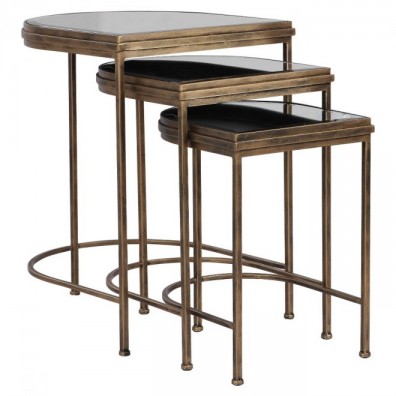 Ashley Uttermost mhid 24908. Столики придиванные INDIA NESTING Ashley Uttermost.