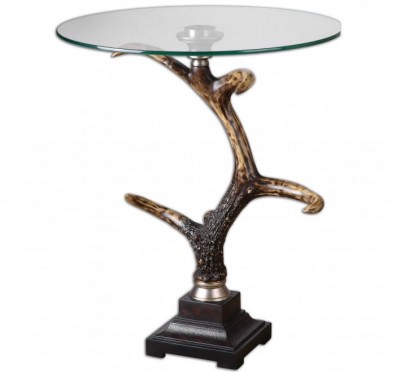 Ashley Uttermost mhid 24430. Стол придиванный STAG HORN Ashley Uttermost.