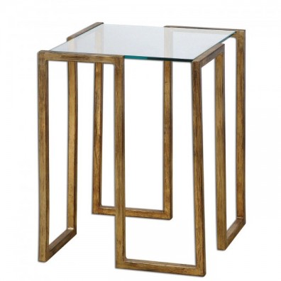Ashley Uttermost mhid 24368. Стол придиванный MIRRIN Ashley Uttermost.
