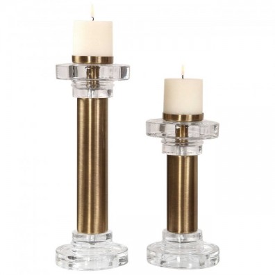 Ashley Uttermost mhid 18645. Подсвечники LESLIE Ashley Uttermost.
