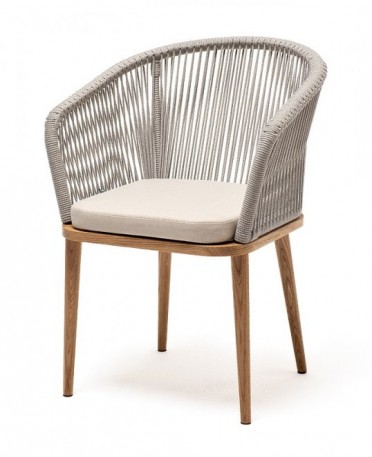 Ashley 4SIS MAR-CH-T001-mel-grey (H-gray). Марсель стул плетеный из роупа Ashley 4SIS.