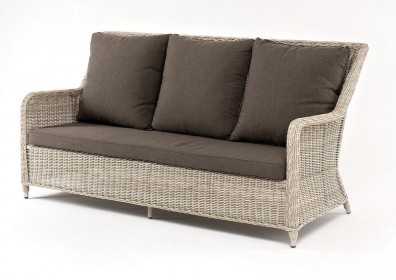 Ashley 4SIS YH-C3579W-2-biege. Гляссе диван 3-местный Ashley 4SIS.