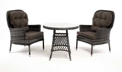 Ashley 4SIS ALC2T1-3-SET-graphite. Алиса кофейный комплект Ashley 4SIS.