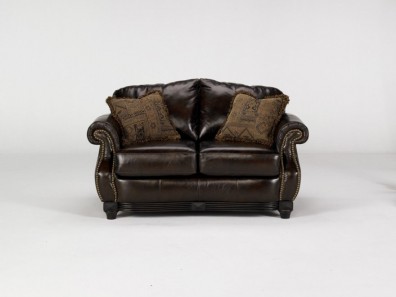 Ashley Kinsey Dark Brown 20603-35. Диван двойной Ashley Kinsey Dark Brown.