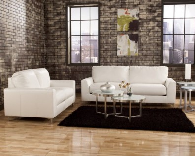 Ashley Kanoa DuraBlend Snow 18700-35-38. Комплект мягкой мебели Ashley Kanoa DuraBlend Snow.