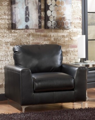 Ashley Kanoa DuraBlend Midnight 18701-20. Кресло кожаное Ashley Kanoa DuraBlend Midnight.