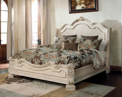 Ashley Ortanique B707-54-57-96. Кровать Queen Size Ashley Ortanique.