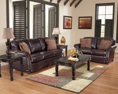 Ashley Collinsworth Place DuraBlend Burgundy 56900-35-38. Комплект мягкой мебели Ashley Collinsworth Place DuraBlend Burgundy.