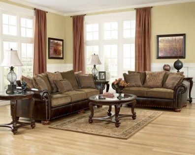 Ashley Briar Place Antique 78601-35-38. Комплект мягкой мебели Ashley Briar Place Antique.
