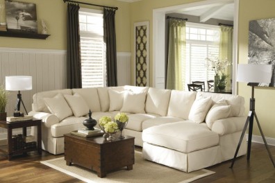 Ashley Kinning Linen 56302-66-34-17. Диван угловой Ashley Kinning Linen.