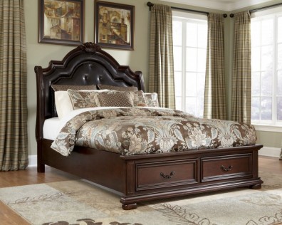Ashley Caprivi B686-57-54S-96. Кровать Queen Size Ashley Caprivi.