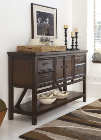 Ashley Kenwood Loft D694-60. Буфет Ashley Kenwood Loft.