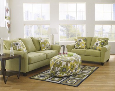 Ashley Nolana Citron 16500-35-38. Комплект мягкой мебели Ashley Nolana Citron.