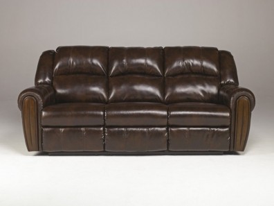 Ashley Woodsdale DuraBlend Antique 96300-88. Диван тройной с реклайнером Ashley Woodsdale DuraBlend Antique.