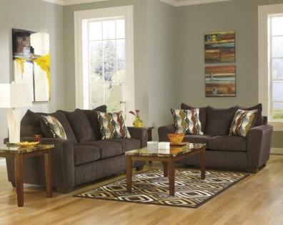Ashley Brogain Walnut 26904-35-38. Комплект мягкой мебели Ashley Brogain Walnut.