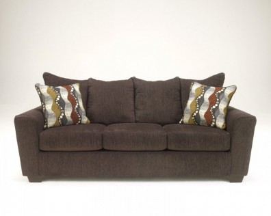 Ashley Brogain Walnut 26904-39. Диван тройной со спальным механизмом Ashley Brogain Walnut.