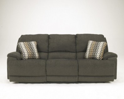 Ashley Herztio Steel 89702-02. Диван тройной с реклайнером Ashley Herztio Steel.