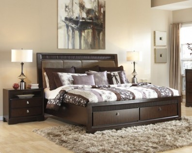 Ashley Marxmir B664-78-56S-97S. Кровать King Size Ashley Marxmir.