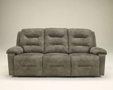 Ashley Rotation Smoke 97501-88. Диван тройной с реклайнером Ashley Rotation Smoke.