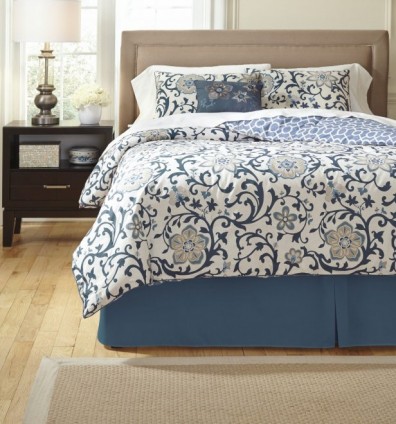 Ashley Electric Floral Blue Q355005Q. Постельное белье Queen Size Ashley Electric Floral Blue.