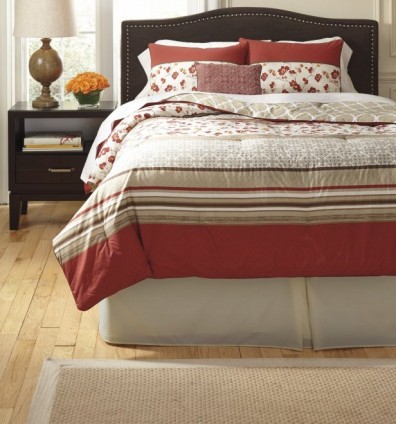 Ashley Cayenne Rouge Q357005K. Постельное белье King Size Ashley Cayenne Rouge.