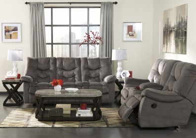 Ashley Karolek Slate 27601-87-94. Комплект диванов с реклайнером Ashley Karolek Slate.