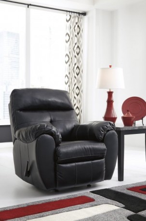 Ashley Bastrop DuraBlend Midnight 44601-25. Кресло с реклайнером Ashley Bastrop DuraBlend Midnight.