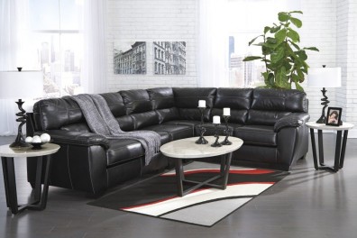 Ashley Parkstown Black 97107-55-46-67. Диван угловой Ashley Parkstown Black.