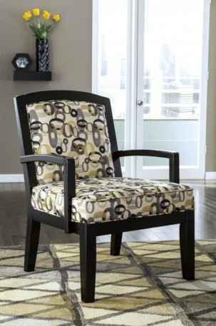 Ashley Mallbern Charcoal 97003-60. Кресло акцент Ashley Mallbern Charcoal.