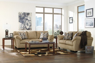 Ashley Aluria Mocha 18201-35-38. Комплект мягкой мебели Ashley Aluria Mocha.