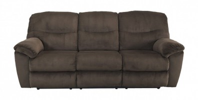 Ashley Slidell Chocolate 82702-88. Диван тройной с реклайнером Ashley Slidell Chocolate.