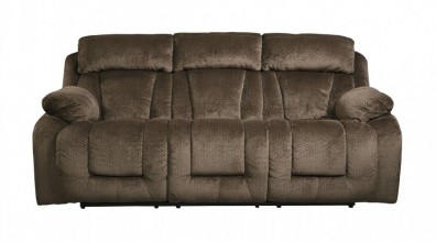 Ashley Stricklin Chocolate 86503-88. Диван тройной с реклайнером Ashley Stricklin Chocolate.