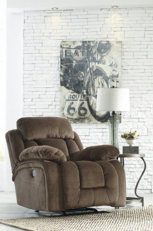 Ashley Stricklin Chocolate 86503-98. Кресло с реклайнером Ashley Stricklin Chocolate.