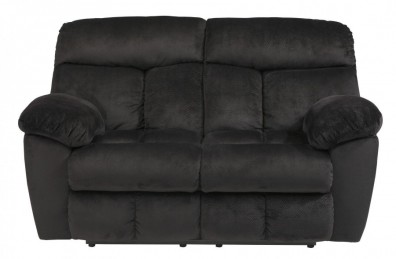 Ashley Saul Black 22301-74. Диван двойной с реклайнером Ashley Saul Black.