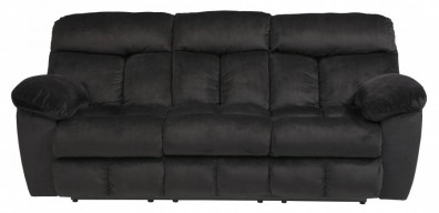 Ashley Saul Black 22301-87. Диван тройной с реклайнером Ashley Saul Black.