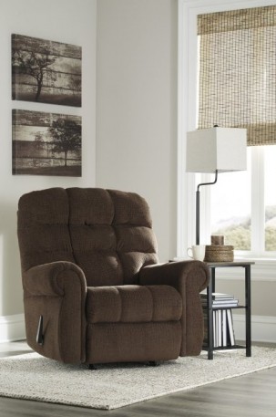 Ashley Edger Walnut 74709-25. Кресло с реклайнером Ashley Edger Walnut.