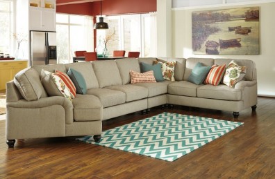 Ashley Kerridon Putty 26300-34-46-56-77-76. Диван угловой Ashley Kerridon Putty.