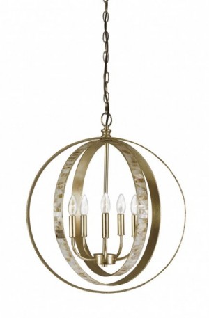 Ashley Moshe Silver Leaf L000328. Люстра Ashley Moshe Silver Leaf.