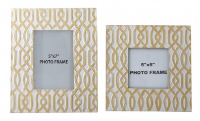 Ashley Baina Yellow White A2000152. Декоративные фоторамки Ashley Baina Yellow White.