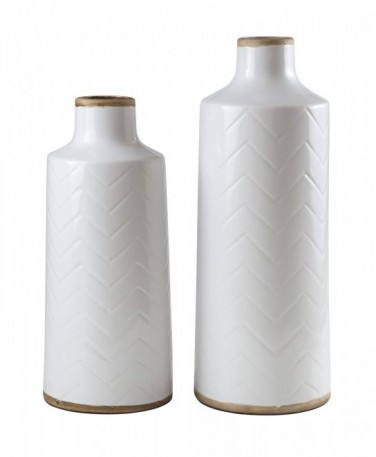 Ashley Kaelem Antique White A2000192. Декоративные вазы Ashley Kaelem Antique White.