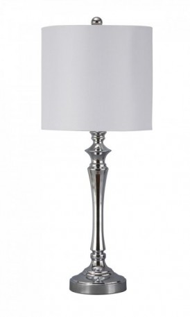 Ashley Taji Chrome Finish L204004. Лампа настольная Ashley Taji Chrome Finish.