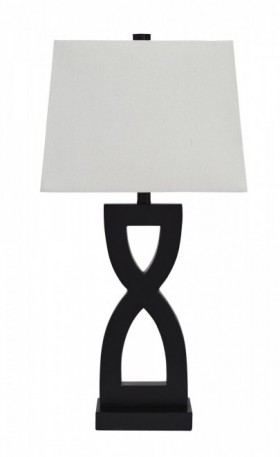 Ashley Amasai Black L243144. Лампа настольная Ashley Amasai Black.