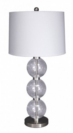 Ashley Shodan Clear Silver Finish L430074. Комплект ламп Ashley Shodan Clear Silver Finish.