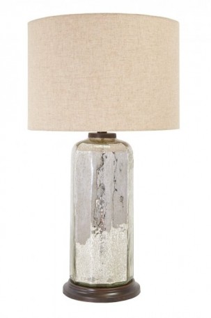 Ashley Sharlie Silver Finish L430084. Лампа Ashley Sharlie Silver Finish.